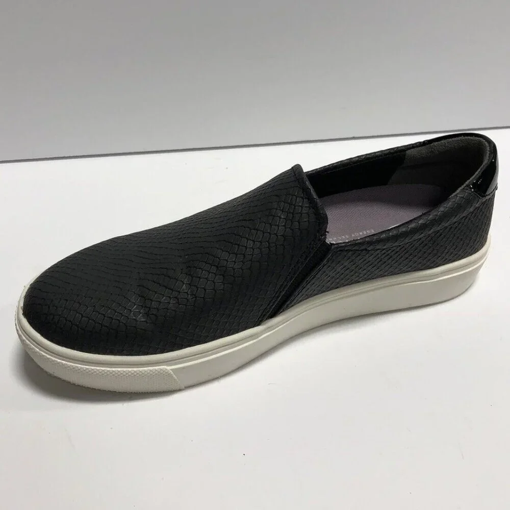 Dr Scholls Women's Nova, Black Slip-On Sneakers, Size 7.5 M